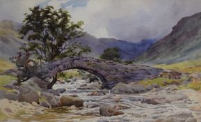 *Local Interest* Edward G Hobley (British 1866 - 1916) A collection of three watercolours, the first