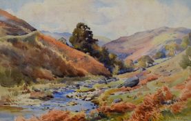 *Local Interest* Edward G Hobley (British 1866 - 1916) A pair of watercolours, the first depicting a