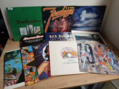 A lot of 11 classic rock and metal as in photos - VG+ in general - Accept , ZZ Top and more -