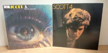 A Scott Walker lot of two albums - Scott 3 and Scott 4 - NM/NM - VG+/VG+ - 2014 Mercury Press of