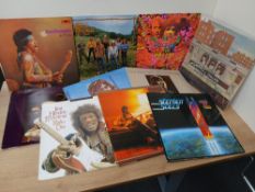 A lot of ten Blues and Classic Rock vinyl albums VG/VG or better - showing sleeve wear - viewing