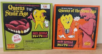 A lot of Queens of the Stone Age OOP limited coloured vinyl 45's - NM/NM
