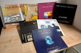 A lot of eight Ian McNabb / Icicle Works 12 inch singles VG+ or better