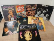 A lot of Scott Walker / Walker Brothers records - a great lot on offer here - VG/VG or better -
