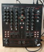 A four channel high quality mixer by American Audio 14MXR - with power lead