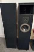 A pair of Impulse H2 Stereo Loudspeakers with 3-Way Horns - new tweeters and mids - bass re-foamed