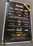 A rare Guns'N'Roses poster for the 2018 Download festival - been kept well stored , rolled not