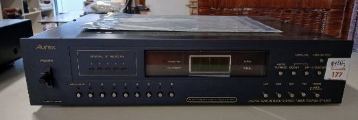 An Aurex St530B digital synthesizer tuner - top quality unit with auto tuning and strong stereo