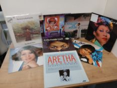 A VG/VG lot of albums by The Queen of Soul ' Aretha Franklin '