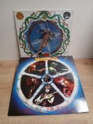 A Fish ( Marillion ) limited pic disc and a Marillion ' Real to Reel ' album - classic / progressive