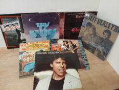 A lot of ten Blues and Classic Rock vinyl albums VG/VG or better - showing sleeve wear - viewing