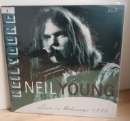 A Neil Young - Live in Chicago 1992 2LP Set in NM/NM - DMM Cutting on the Vinyl Passion label
