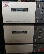 A Pioneer X50/X30 Midi Stack System Job Lot - comprising two tape players , two tuners and one