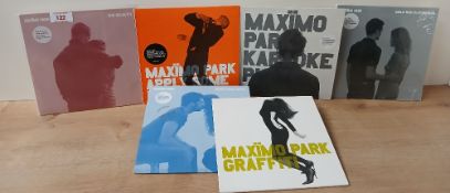 A lot of five seven inch Maximo Park 45's in NM/NM - Indie / Electronic interest