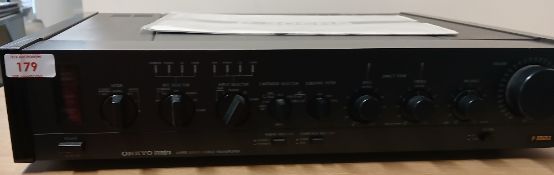 AN Onkyo P306RS - Super Servo Preamplifier - a rare high end unit in good working and cosmetic