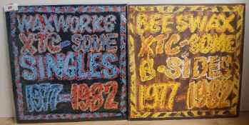 A lot of 2 XTC Records - Singles compilations - VG+/VG+