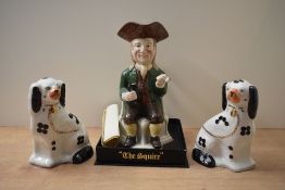 A Woods & Sons Burslem pottery limited edition Toby jug, depicting Ralph Wood circa 1770, limited