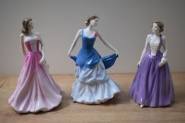 A group of three limited edition Royal Doulton bone china Classics Series 'Michael Doulton