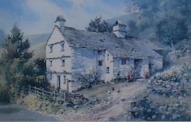 *Local Interest* After Judy Boyes (British 1943) Lithograph 'Town Foot Farm, Troutbeck', depicting