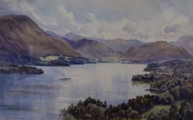 *Local Interest* Edward G Hobley (British 1866 - 1916) A pair of watercolours, the first depicting