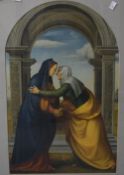 After Mariotto Albertinelli (Italian 1474-1515) and C. Shultz (19th Century) Chromolithograph 'The