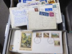WORLDWIDE, POSTAL HISTORY, FIRST DAY COVERS, EVENT COVERS Several hundred covers housed in 3