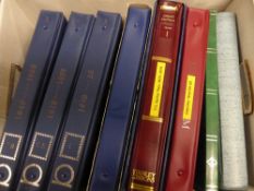 GB 9 ALBUMS/STOCKBOOKS OF MATERIAL ALL LARGELY MINT EVII ERA ONWARDS TO 2000 Fine array of albums