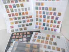 LATIN AMERICA, EARLY PERIOD MATERIAL INCLUDING MEXICO, NICARAGUA, PERU, CUBA Wallet with various