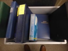 CHANNEL ISLANDS, JERSEY, GUERNSEY & IOM MINT COLLECTIONS + FDC's 10 volumes in albums and cover