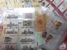 CIGARETTE CARDS LARGE COLLECTION OF SETS/PART SETS INCLUDING SILKS AND VARIOUS MANUFACTURERS