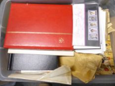 GB & WORLDWIDE COLLECTIONS IN ALBUMS AND PACKETS, INCLUDES 3 x 1d BLACKS Tub with various GB and