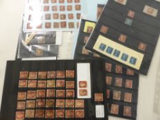 GB LINE ENGRAVED COLLECTION OF PENNY REDS, ODD BLUES ETC Useful collection of around 300 Penny