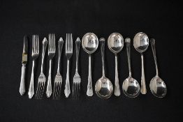 A set of six George V silver Pembury style pattern forks, marks for Sheffield 1933, maker Cooper