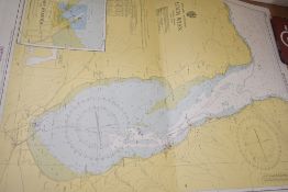 Maritime. Nautical Depth Charts. Late 1970's. Includes: Great Ormes Head to Liverpool; Loch Ryan;