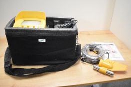 An underwater monitoring system which appears to be unused comes complete with monitor