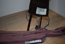 An Abu Garcia Conlon 800 2pc 10ft rod in original sleeve and a Shakespeare golden fly 1732 450 salm