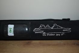 The Predator Spey 15 brand new 15ft spey rod from Patterson of Lochgair 3 pc with spare tip line