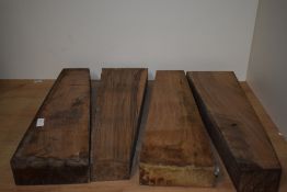 Four French walnut gun stock blanks hand selected by a master gunsmith