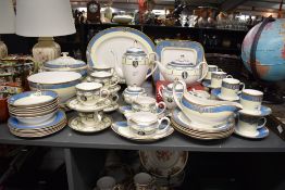 A large late 20th-century Wedgwood bone china 'Madeleine' part tea and dinner set (1997),