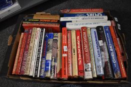 A large collection of contemporary hardback books, with most titles pertaining to football,