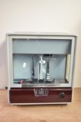 A mid 20th-century British Oertling 'Releas-o-Matic' Analytical Balance, partially dismantled and