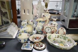 A large quantity of early 20th-century Masons ironstone, to include a selection of 'Regency' cups