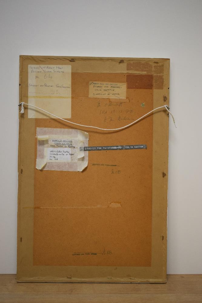 *Local Interest* Colin Saxton (British 1927 - 2013) Gouache on paper 'Studies for Paintings' a - Image 6 of 8