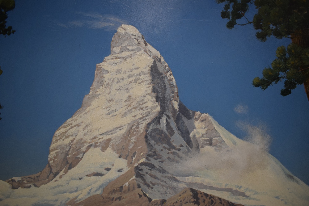 *Local interest* Geoffrey H Pooley (British 1908 - 2006) Oil on canvas, depicting iconic European - Image 4 of 6