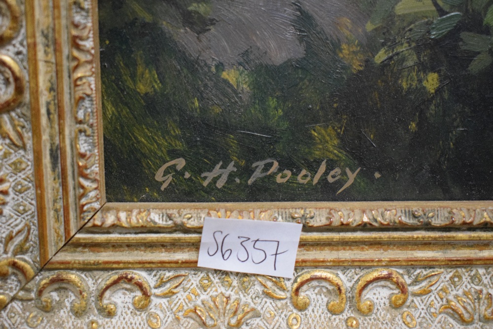 *Local interest* Geoffrey H Pooley (British 1908 - 2006) Oil on canvas, depicting iconic European - Image 3 of 6