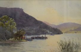 *Local Interest* Edward G Hobley (British 1866 - 1916) A pair of watercolours, both depicting