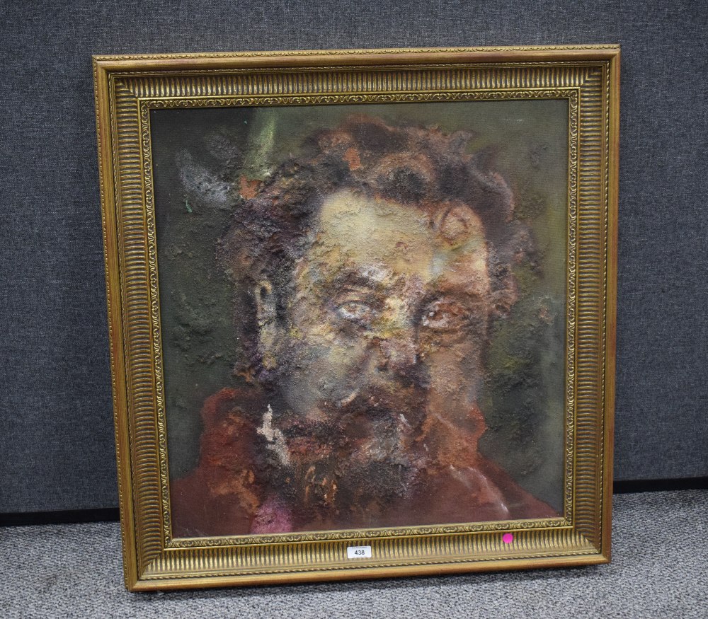 After Ilya Efimovich Repin (Ukrainian-Russian 1844 - 1930) Mixed media 'Modest Mussorgsky' a - Image 2 of 4