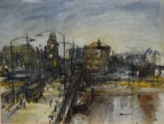 *Local Interest* William G Bell (British 1928 - 2006) Watercolour and Ink on paper 'Barrovian