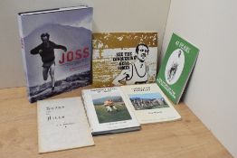 Lake District Fell Running and Sports interest. A small selection, includes a signed copy of '