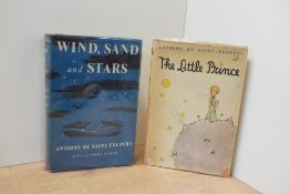 Literature. Antoine De Saint Exupery. Two titles. Wind, Sand and Stars. London: Heinemann, October
